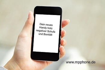 Handy trotz negativer Schufa und Bonität